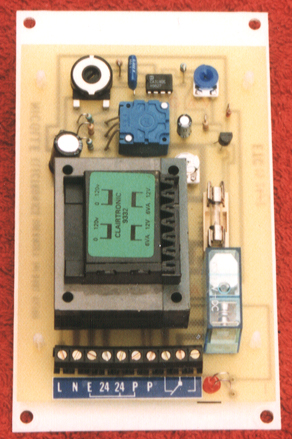 Circuit Board View Of ETC/1524 Thermostat
