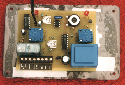 Circuit board view of the remarkable ETC/ND Night Day Thermostat